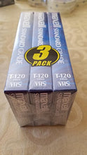 Load image into Gallery viewer, Maxell GX T-120 Video TAPE-120 MIN 3PK (214048)
