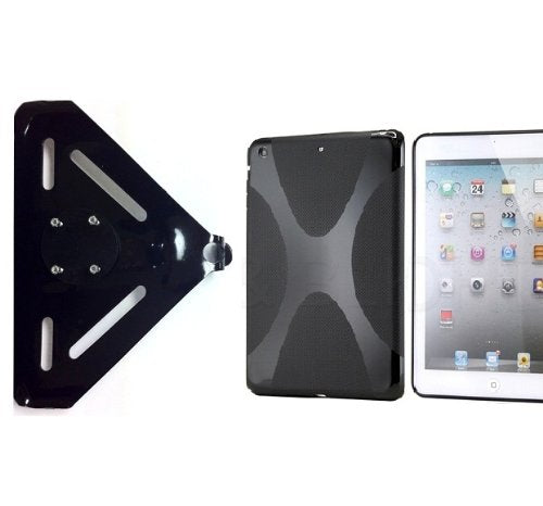 SlipGrip RAM-HOL Holder for Apple iPad Mini Tablet Using X Shape Pattern TPU Gel Slim Back Cover Ca