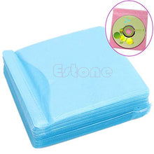 Load image into Gallery viewer, 100PC Set CD DVD Disc Double Side Cover Storage Case Bag Sleeve Envelope Holder
