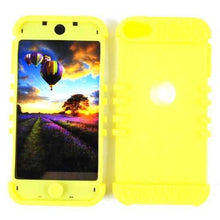 Load image into Gallery viewer, Camo Tree on Yellow Skin Hybrid Apple iPod Touch iTouch 5 5th Generation Rubber Hard Protector Cover
