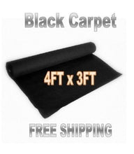 Load image into Gallery viewer, 3ft x 4ft Black DJ CAR SUB Speaker Box Carpet Trunk Liner, Model:, Electro Shop
