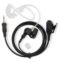 Tenq Covert Acoustic Tube Earpiece Headset for Yaesu Vertex Vx-6r 7r 6e 7e 120 127 170 177 Two Way Radio