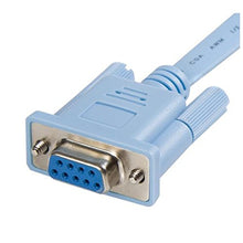 Load image into Gallery viewer, StarTech.com 6 ft RJ45 to DB9 Cisco Console Management Router Cable - M/F
