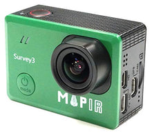 Load image into Gallery viewer, MAPIR Survey3W Mapping Camera Visible Light RGB 3.37mm f/2.8 No Distortion Wide Angle GPS Touch Screen 2K 12MP HDMI WiFi PWM Trigger Drone Mount
