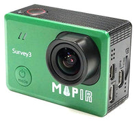 MAPIR Survey3W NDVI Mapping Camera RGN Red+Green+Near Infrared Filter 3.37mm f/2.8 No Distortion Wide Angle GPS Touch Screen 2K 12MP HDMI WiFi PWM Trigger Drone Mount