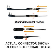 Load image into Gallery viewer, Pryme SPM-3320 Quick Disconnect 3-Wire Earpiece for ICOM F9011 9021 4261 3261 4263DT
