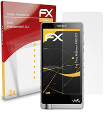 Load image into Gallery viewer, atFoliX Screen Protector Compatible with Sony Walkman NWZ-ZX1 Screen Protection Film, Anti-Reflective and Shock-Absorbing FX Protector Film (3X)
