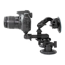 Load image into Gallery viewer, Delkin DDMNT-TRIPLE Fat Gecko Three-Arm Suction Mount (Black)
