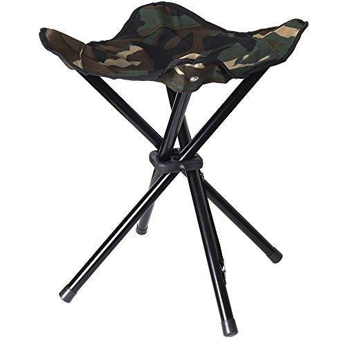 Stealth Gear Collapsible Stool with 4 Legs - Multi-Colour
