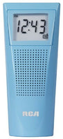 RCA BRC10BL Bathroom Clock Radio (Blue)