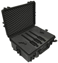 Load image into Gallery viewer, Professional Pistol Carrying Case with space for up to 5 pistols and 9 magazines  For Sport shooter, Police, Hunting, Security personell etc  Lockable  Water- and dustproof
