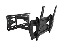 Load image into Gallery viewer, Black Full-Motion Tilt/Swivel Wall Mount Bracket with Anti-Theft Feature for JVC ProVerite PS-470W 47&quot; inch LCD HDTV TV/Television - Articulating/Tilting/Swiveling
