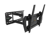 Black Full-Motion Tilt/Swivel Wall Mount Bracket with Anti-Theft Feature for Samsung UN46ES7550FXZA 46