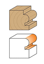 Load image into Gallery viewer, CMT 861.548.11 Corner Beading Bit, 1/2-Inch Shank, 3/16-Inch Radius, Carbide-Tipped,Orange
