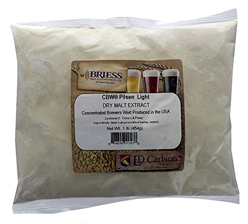 Know-How Brewshop Brises Dried Malt Extracts (Pilsen Extra Light), 1 lb.