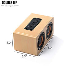 Load image into Gallery viewer, Upcycle Bluetooth Speaker, Faux-Wood - Quality Sound - Works Up to 25 Feet from Device - Includes Charging Cable
