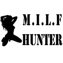 Load image into Gallery viewer, LCK Unique Design Sexy Hot Women Girl Adult Pinup MILF Hunter, Black, 6 Inch, Die Cut Vinyl Decal, For Windows, Cars, Trucks, Toolbox, Laptops, Macbook-virtually Any Hard Smooth Surface
