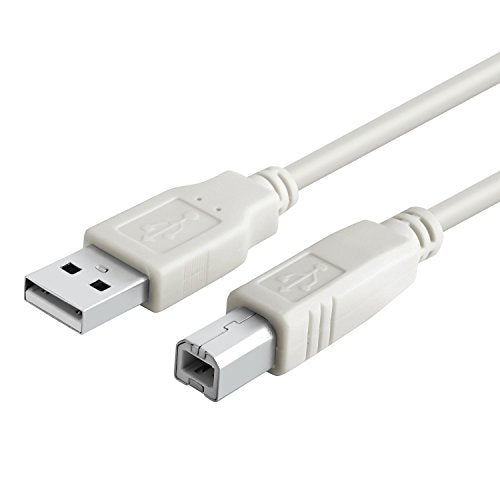 Everydaysource 15FT USB 2.0 A-B Cable M/M , Beige