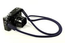 Load image into Gallery viewer, Lance Camera Straps Classic Non-adjust Cord Camera Neck Strap - Dark Blue, 48in
