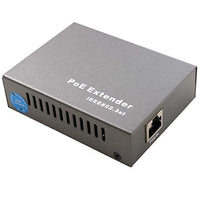 UHPPOTE 1 Port 10/100M PoE Extender IEEE802.3af Power Over Ethernet