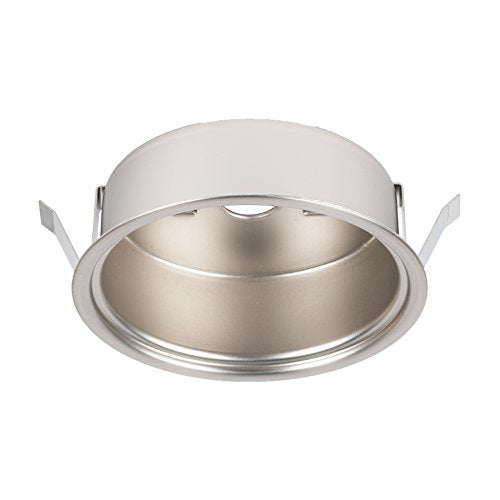 WAC Lighting HR-LED-COV-BN Button Retrofit Housing, Brushed Nickel Finish