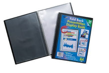 Load image into Gallery viewer, Tiger A4 foldback presentation display book 24 pockets

