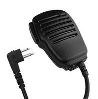 Banshee - Water Resistant Speaker Microphone Replacement for Motorola 2 Pin Radios CP200 CP185 P110