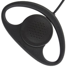 Load image into Gallery viewer, TENQ D Shape Earpiece Headset PTT for Motorola Two Way Radio Walkie Talkie 2pin
