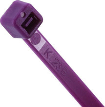 Load image into Gallery viewer, Industro 8&quot; Nylon Cable Ties, Purple - 25 Pack
