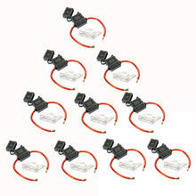 Load image into Gallery viewer, VOODOO 8 Gauge Maxi Inline Fuse Holder Fuseholder with Cover and 80 Amp Fuse (10 Pack)
