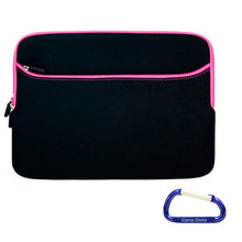 Load image into Gallery viewer, Gizmo Dorks Neoprene Sleeve Case Cover (Pink Trim for Lenovo - IdeaPad S206 11.6&quot; Laptop

