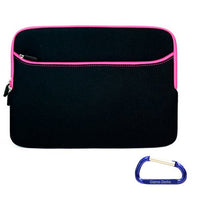 Gizmo Dorks Neoprene Sleeve Case Cover (Pink Trim for Lenovo - IdeaPad S206 11.6