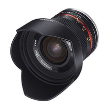 Load image into Gallery viewer, SAMYANG 1220508101 F 2.0 Aperture Lens (12 MM) for Samsung NX Black
