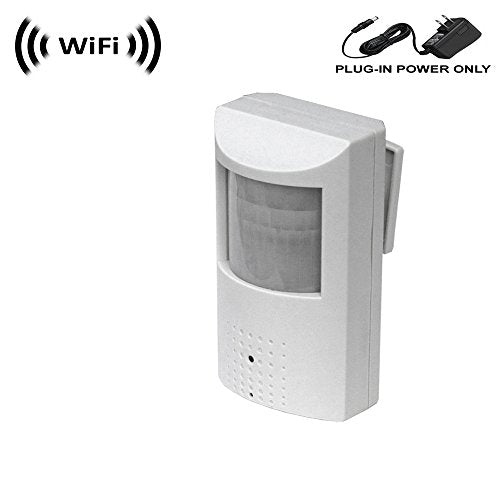 WF-450 1080p IMX323 Sony Chip Super Low Light Wireless Spy Camera with WiFi Digital IP Signal, Recording & Remote Internet Access. (Camera Hidden in PIR Motion Detector) (Standard)