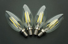 Load image into Gallery viewer, 4-3.5W LED Candelabra Bulbs Cool White (4500K) Dimmable UL
