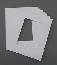 Load image into Gallery viewer, Pack of 10 16x20 Cream Picture Mats or Photography Matting Bevel Cut for 11x14 Pictures
