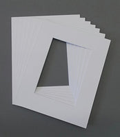 Pack of 10 16x20 Cream Picture Mats or Photography Matting Bevel Cut for 11x14 Pictures