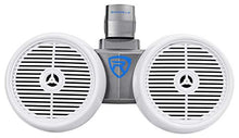 Load image into Gallery viewer, 2) Rockville DWB65W Dual 6.5&quot; White 1200w Marine Wakeboard Tower Speaker Systems
