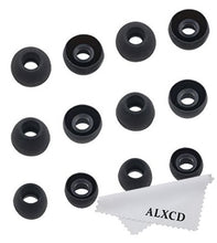 Load image into Gallery viewer, ALXCD Ear Tips for Powerbeats 2 3 Wireless Headphone, SML 3 Sizes 6 Pair Silicone Replacement Earbud Tips Ear Gel, Fit for Beats Powerbeats 3 Wireless [6 Pair](BLACK)
