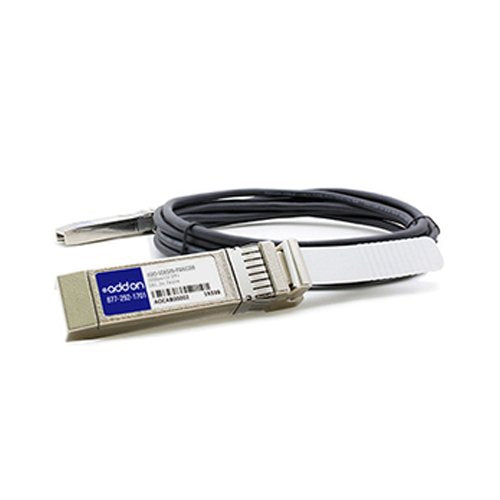 Add On Dell 330-5970 to Intel XDACBL2M Compatible TAA Compliant 10GBase-CU SFP+ to SFP+ Direct Attach Cable (Passive Twinax, 2m)