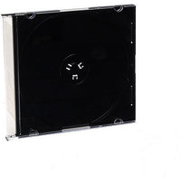 Verbatim CD and DVD Slim Jewel Storage Case 200 Disc, Black 94868 by Verbatim