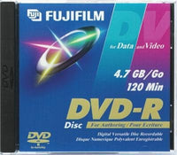 FUJI DVD-R FUJI/3 8X Recordable DVD-R Discs with Jewel Cases