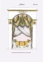 French Empire Alcove Bed No. 21 24x36 Giclee