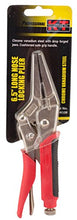 Load image into Gallery viewer, K-T Industries 21-6106 6.5&quot; Long Nose Locking Plier TPR Handle
