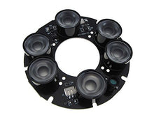 Load image into Gallery viewer, 850nm IR Infrared 6LED Panel with Lens For night verison camera lighting 60d D13-13
