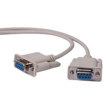 Load image into Gallery viewer, FastSun Serial RS232 DB9 9Pin Female to Female F/F Cable 1.3M
