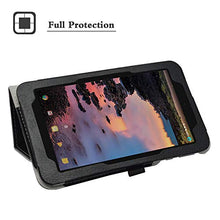 Load image into Gallery viewer, Alcatel OneTouch Pixi 7 Case,Mama Mouth PU Leather Folio 2-Folding Stand Cover for 7&quot; Alcatel OneTouch Pixi 7 T-Mobile/Sprint Tablet,Black
