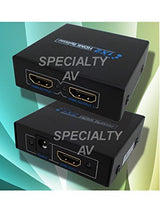 Load image into Gallery viewer, 1x2 HDMI Distribution Amplifier Amp Splitter Multiplier 3D Capable 1080p 1.3V HDCP
