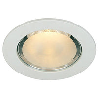 Commercial Electric 4 in. White Shower Recessed Lighting Trim