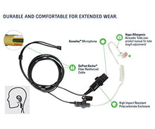 Load image into Gallery viewer, ARC T23012 Two-Wire Surveillance Earpiece Kit for Kenwood Multi-Pin Two Way Radios (See List)
